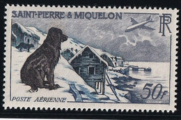 St Pierre Et Miquelon Poste Aérienne N°24 - Neuf * Avec Charnière - TB - Neufs