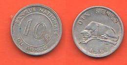 Congo Democratic 10 SENGI 1967 - Congo (Repubblica Democratica 1964-70)