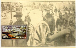 Union Troops Captures New Orleans .Battle Of New Orleans American Civil War [April 1862] Maxi-card - Cartoline Maximum