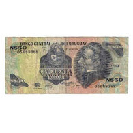 Billet, Uruguay, 50 Nuevos Pesos, KM:61a, B - Uruguay