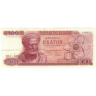 Billet, Grèce, 100 Drachmai, 1967, 1967-10-01, KM:196b, TTB+ - Griekenland