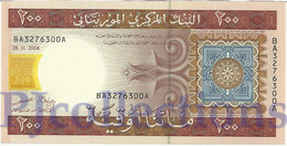 MAURITANIA 200 OUGUIYA 2004 PICK 11a UNC - Mauritanien