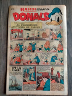 HARDI Présente DONALD N° 20 BARRY Pim Pam Poum TARZAN GUY L'éclair MANDRAKE Luc Bradefer Franck Sauvage JIM 03/08/1947 - Donald Duck