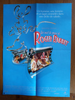 AFFICHE CINEMA ORIGINALE FILM QUI VEUT LA PEAU DE ROGER RABBIT 1988 52.3CMX38.6CM DE ROBERT ZEMECKIS - Affiches & Posters