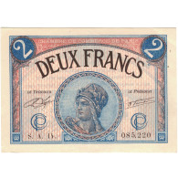 France, Paris, 2 Francs, 1922, TTB, Pirot:97-28 - Chambre De Commerce