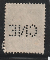 5FRANCE 111 // YVERT 140 A)  (PERFORÉ= CNE) // 1907-20 - Oblitérés