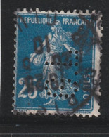 5FRANCE 113 // YVERT 140 A)  (PERFORÉ= GL) // 1907-20 - Used Stamps