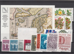 Iceland 1984 - Full Year MNH ** - Années Complètes