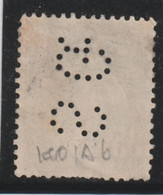 5FRANCE 120 // YVERT 140 A)  (PERFORÉ= SG) // 1907-20 - Oblitérés