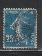 5FRANCE 124 // YVERT 140 A)  (PERFORÉ= SL) // 1907-20 - Oblitérés