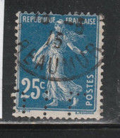 5FRANCE 128 // YVERT 140 B)  (PERFORÉ= C) // 1907-20 - Gebraucht