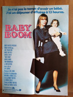 AFFICHE CINEMA ORIGINALE FILM BABY BOOM 1987 DIANE KEATON HAROLD RAMIS 52.1CMX38.9CM DE CHARLES SHYER - Affiches & Posters