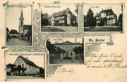 St. Peter B/ Barr * CPA 1910 Souvenir Gruss * Bas Rhin 67 - Barr