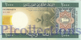 MAURITANIA 2000 OUGUIYA 2004 PICK 14a UNC - Mauritania