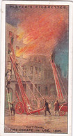 Fire Fighting Appliances 1930  - Players Cigarette Card - 9 National Fire Escape 1846 - Ogden's