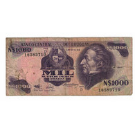 Billet, Uruguay, 1000 Nuevos Pesos, Undated (1981), KM:64b, B - Uruguay