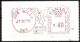 Canada 1972 - Vignette Don Mills Ontario - Frankeervignetten (ATM) - Stic'n'Tic