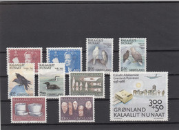 Greenland 1988 - Full Year MNH ** - Annate Complete