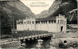 Châtelus Canton Pont-en-Royans Usine Electrique Electric Plant Du Boumillon Isère 38680 N°11 Cpa Voyagée B.Etat - Other & Unclassified