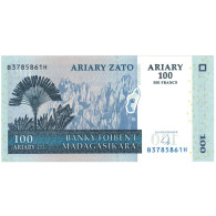 Billet, Madagascar, 500 Francs = 100 Ariary, 2004, KM:86, NEUF - Madagascar
