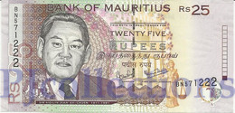 MAURITIUS 25 RUPEES 2006 PICK 49c UNC - Maurice