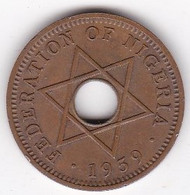 Nigeria . 1/2 Penny 1959 , Elisabeth II , En Bronze , KM# 1 - Nigeria