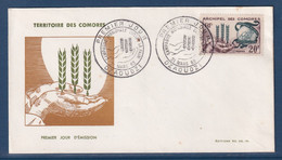 ⭐ Comores - FDC - Premier Jour - Campagne Mondiale Contre La Faim - 1963 ⭐ - Lettres & Documents