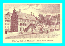 A948 / 409 68 - MULHOUSE Hotel De Ville Place De La Reunion - Carte Deux Volets - Mulhouse