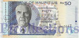 MAURITIUS 50 RUPEES 2006 PICK 50d UNC - Mauritius