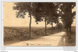 BERTRIX ..-- Route Vers Les Ardoisières . 1925 Vers GAND ( Miss Maria VAN LOO ) . Voir Verso . - Bertrix