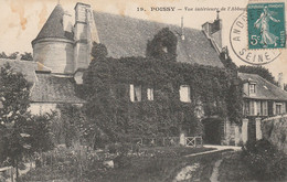 Dép. 78 - POISSY. - Vue Intérieure De L'Abbaye. C.M. A. Jorel Succ*, Paris. 1911 - Poissy