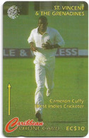 St. Vincent - C&W (GPT) - Cameron Cuffy, 142CSVD, 1997, Used - St. Vincent & The Grenadines