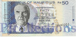 LOT MAURITIUS 50 RUPEES 2009 PICK 50e UNC X 5 PCS - Maurice