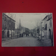 CACHET 81 E D INFANTERIE DETACHEMENT DE MONTAGNAC SUR CARTE FAUBOURG DU PONT NEUF - Storia Postale