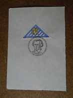 D191042   Hungary  Commemorative Handstamp  -  Jacob GRIMM 1985 - Otros & Sin Clasificación