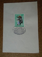 D191043   Hungary  Commemorative Handstamp  - The Motorcycle Is 100 Years Old- La Moto A 100 Ans 1985 - Sonstige & Ohne Zuordnung