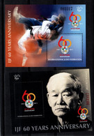 HUNGARY- 2011.Commemorative Sheet Pair - 60th Anniversary IJF - International Judo Federation - Hojas Conmemorativas