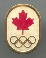 Olympiade / Olympic Committee CANADA, Vintage Pin Badge Abzeichen - Jeux Olympiques