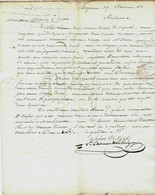 1797 JUDAICA ANTISEMITISME  NEGOCE  COMMERCE PAYS BASQUE Veuve Cazenave & LaHirigoyen à Bayonne  Dupuch à Bordeaux B.E. - ... - 1799
