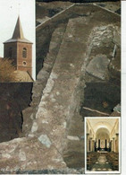 Basecles Eglise Saint Martin Vue Générale Des Vestiges Lors De Leur Découverte En 1981 - Beloeil