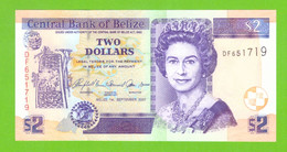 BELIZE 2 DOLLARS 2007  P-66c  UNC - Belize