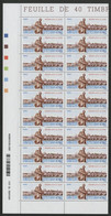 2009 N° 4349 MACON SAONE ET LOIRE / LAMARTINE En Demi Feuille 20 Timbres Neufs ** (MNH) TB - Ungebraucht