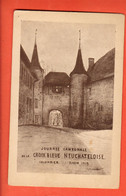 ZRX-03  RARE Litho Journée  Cantonale De La Croix Bleue De Neuchâtel. Colombier 9 Juin 1919 Circulé 1919 - Colombier