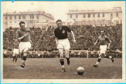 YUGOSLAVIAvs ITALY - 1939 Intern. Football Match Photo (reproduction) * Soccer Calcio Italia Giuseppe Meazza Captain - Sporten