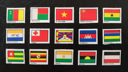 Flags From The World Cinderella (MNH) - Timbres