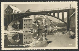 WAIDHOFEN An Der YBBS Waidhofen Hochbruecke - Old Postcard (see Sales Conditions) 06770 - Waidhofen An Der Ybbs