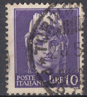 ITALIA - 1945 - Yvert 470 Usato. - Afgestempeld