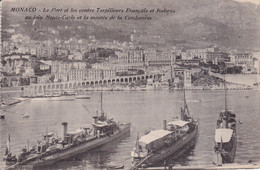 MONACO(BATEAU DE GUERRE ITALIEN) - Porto