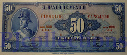 MEXICO 50 PESOS 1967 PICK 49q UNC - Mexique