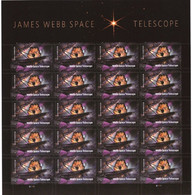 US 2022 Sheet Of 20, Scott # 5720, James Webb Space Telescope, VF MNH** - Sheets